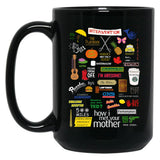 How I Met Your Mother Black Coffee Mug, Gift Coffee Mug - Black