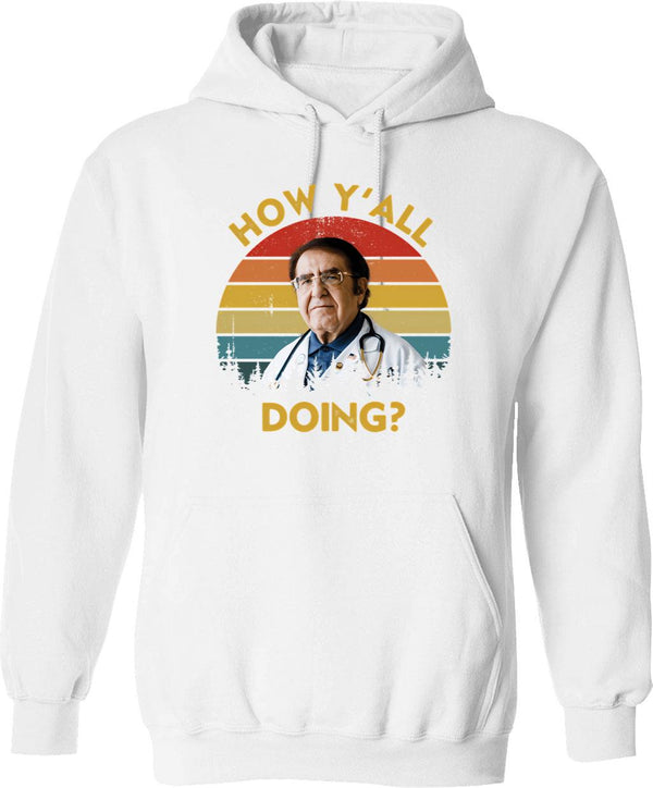 How To Swim Vintage French Swimmers Hoodie - White