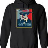 Hr (vintage) Hoodie - Retro Graphic Cosy Pullover - Black