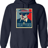 Hr (vintage) Hoodie - Retro Graphic Cosy Pullover - Navy