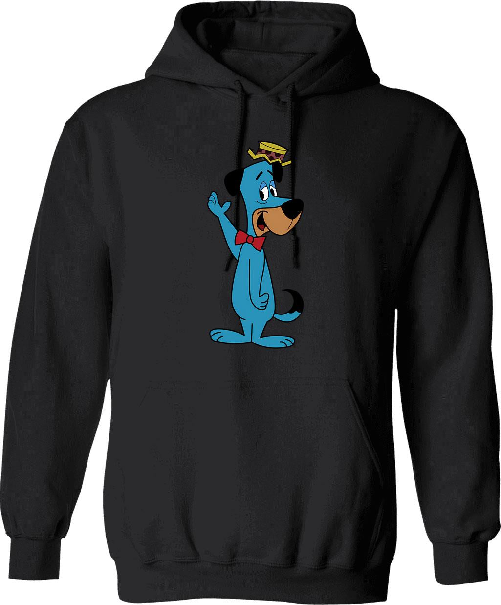 Hst- Freak Power Hoodie - Retro Graphic Pullover Hoodie for Men & Women - Black