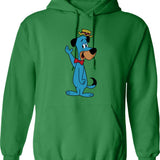 Hst- Freak Power Hoodie - Retro Graphic Pullover Hoodie for Men & Women - Green