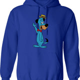 Hst- Freak Power Hoodie - Retro Graphic Pullover Hoodie for Men & Women - Blue