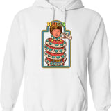 Hugo Pratt Tributte Hoodie - Retro Graphic Pullover Hoodie for Men & Women - White