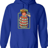 Hugo Pratt Tributte Hoodie - Retro Graphic Pullover Hoodie for Men & Women - Blue