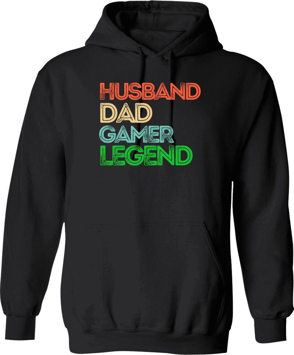 Husband Dad Doctor Legend Vintage Doctor Dad. Hoodie - Black