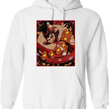 Husk HAZBIN Hotel Classic Graphic Pullover Hoodie - White