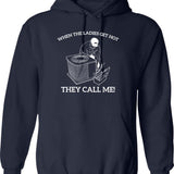Husband Dad Padel Legend Funny Padel Tennis Gift Hoodie - Navy