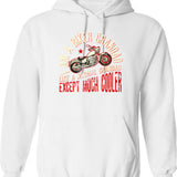 I Alone Shall Get This Bread Hoodie - White