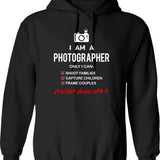 I Am A Delicate Flower Funny Floral W Black Background Hoodie - Black