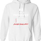 I Am A Delicate Flower Funny Floral W Black Background Hoodie - White