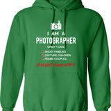 I Am A Delicate Flower Funny Floral W Black Background Hoodie - Green