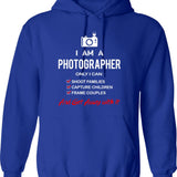 I Am A Delicate Flower Funny Floral W Black Background Hoodie - Blue