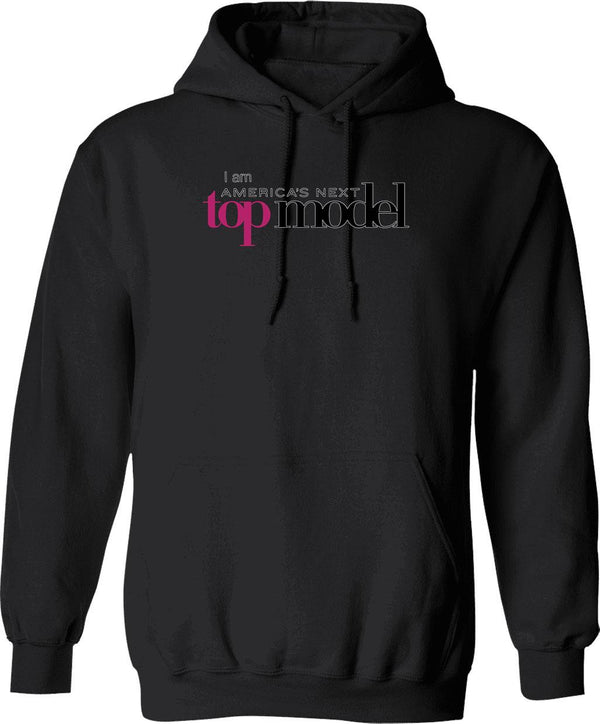 I Am Americas Next Top Model Graphic Pullover Hoodie - Black