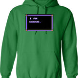 I Am Dead Inside Coffin Character Hoodie - Green