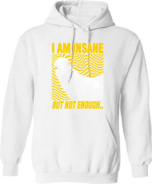 I Am Here Because You Broke Something Vintage Style Hoodie - White