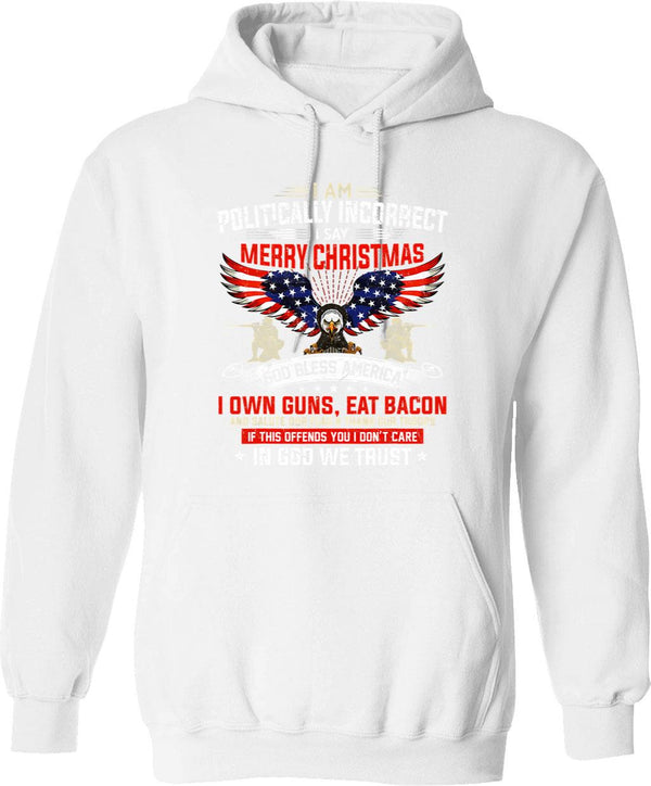 I Am Not Taking Questions At This Time - Retro Typography Design Hoodie - White