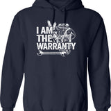 I Am The Hype (1) Hoodie - Retro Graphic Pullover Hoodie for Men & Women - Navy