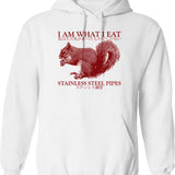 I Am The Warranty Funny Mechanic Hoodie - White