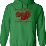 I Am The Warranty Funny Mechanic Hoodie - Green