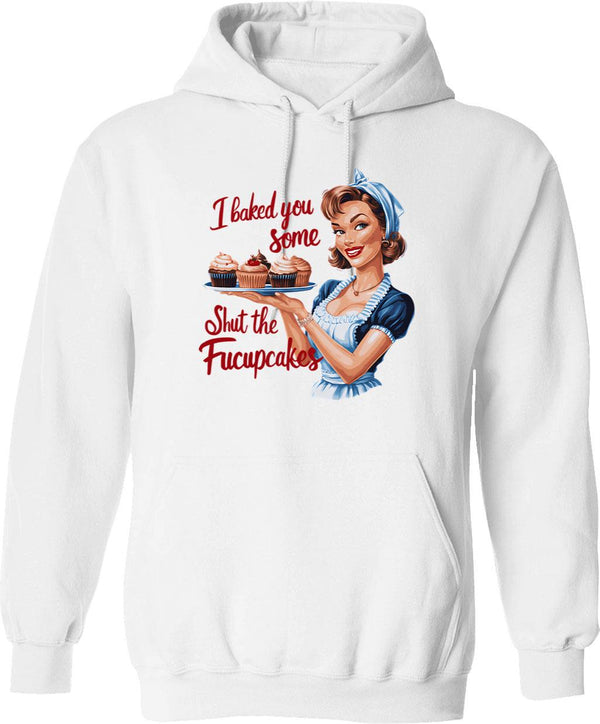I Am Your Mother Hoodie - Retro Graphic Pullover Hoodie for Men & Women - White