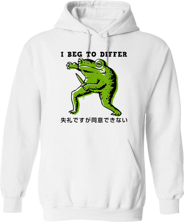 I Beat The Swordmaster Hoodie - Retro Graphic Pullover Hoodie for Men & Women - White