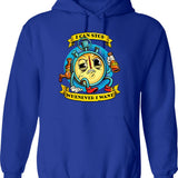 I Can Not Live Laugh Love In These Conditions Hoodie - Blue