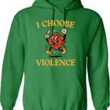 I Carlyhee Parody Shirt Hoodie - Retro Graphic Pullover Hoodie for Men & Women - Green