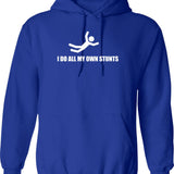 I Didn't Ask How Big The Room Is I Said I Cast Fireball Vintage Hoodie - Blue