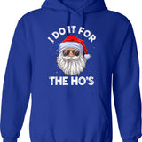 I Do All My Own Stunts Hoodie - Blue