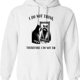 I Do It For The Ho's Funny Inappropriate Christmas Men Santa Hoodie - White