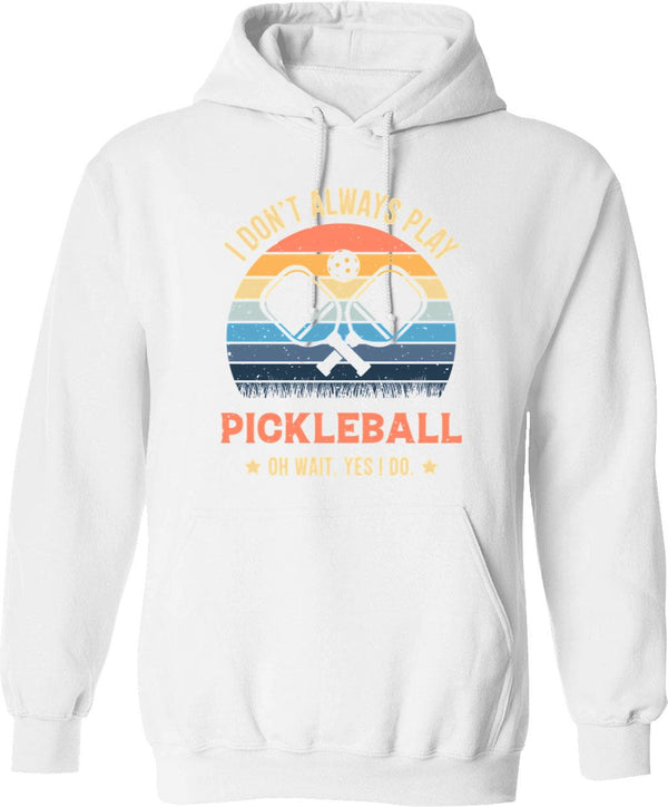 I Don't Always Mahna Mahna But When I Do Doo Doot Doo Do Doo Vintage Hoodie - White