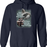 I Don't Always Stop And Look At Trains Trainspotter Railroad Hoodie - Navy