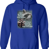 I Don't Always Stop And Look At Trains Trainspotter Railroad Hoodie - Blue
