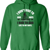 I Don't Really Care Margaret Vice President Vance Hoodie - Green