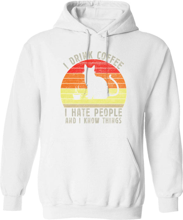 I Drink Beer And Pee In Pools Funny Embarrassing Humor Pool Joke Sarcastic Hoodie - White