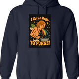 I Got A Peaceful Easy Feeling Hoodie - Navy