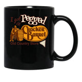 I Got Pegged At Cracker Barrel Old Country Store I Got Pegged At Cracker Black Coffee Mug, Gift Coffee Mug - Black