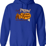 I Got Pegged At Cracker Barrel Old Country Store I Got Pegged At Cracker Graphic Pullover Hoodie - Blue