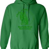 I Grow Feral Vintage Japanese Raccoon Hoodie - Green