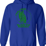 I Grow Feral Vintage Japanese Raccoon Hoodie - Blue