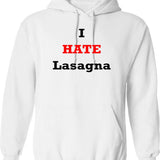 I Hate Everyone Hoodie - Retro Graphic Pullover Hoodie for Men & Women - White