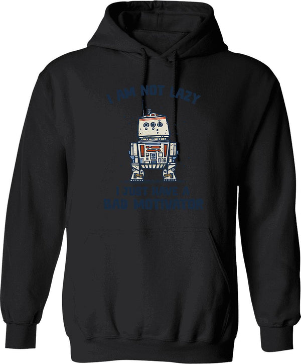 I Hate People Camping Outdoors Sarcastic Hoodie Gift - Black