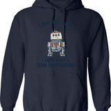 I Hate People Camping Outdoors Sarcastic Hoodie Gift - Navy