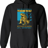 I Have A Bad Motivator Hoodie - Retro Graphic Pullover Hoodie for Men & Women - Black