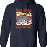 I Have Become Too Silly Frog Hoodie - Navy