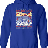 I Have Become Too Silly Frog Hoodie - Blue