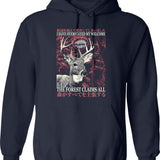 I Have No Shelf Control Book Lover Hoodie - Navy