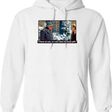 I Have To Eat So I Can Take My Back Pill Christmas Vacation Graphic Pullover Hoodie - White