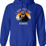 I Just Came Here To Get My Dick Sucked Hoodie - Blue